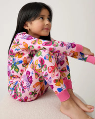 Flutter Garden Two-Piece Pajama Set