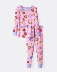 Team Spirit Pink Two-Piece Pajama Set