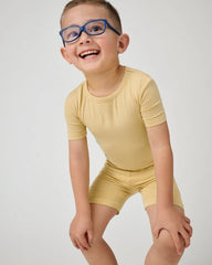 Sunglow Two-Piece Short Sleeve & Shorts Pajama Set