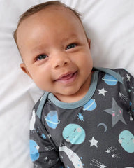 Blue To the Moon & Back Infant Gown