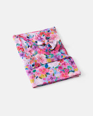 Sweet Sprigs Swaddle & Luxe Bow Headband Set