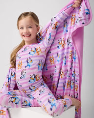 Bluey Dance All Day Pink Large Cloud Blanket®