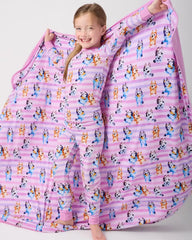 Bluey Dance All Day Pink Large Cloud Blanket®