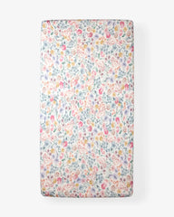 Tiny Blooms Fitted Mini Crib Sheet