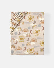 Desert Sunrise Fitted Crib Sheet