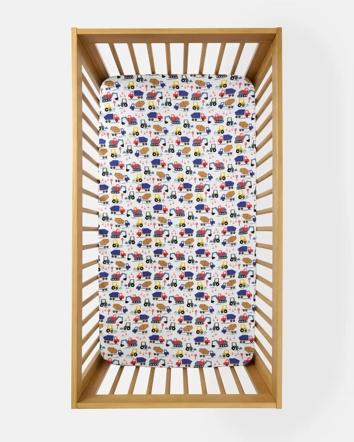 Construction Fitted Crib Sheet