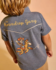 Disney & Pixar The Roundup Gang Button Down Polo