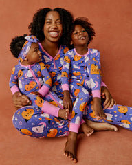 Moonlit Magic Purple Two-Piece Pajama Set