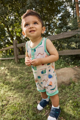 Nature Notes Henley Romper
