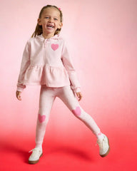 Little Love Heart Patch Legging