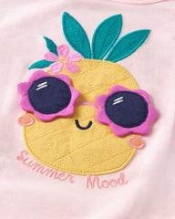 Summer Mood Puff Sleeve Tee