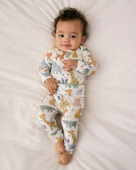 Sweet Safari Henley Bodysuit